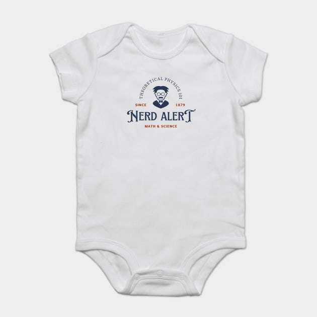 Albert Einstein Baby Bodysuit by Timeless Chaos